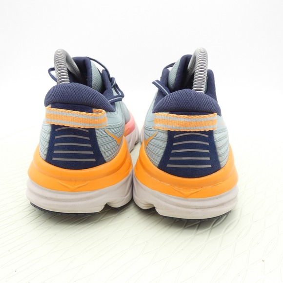Hoka One One Bondi 7 1110531-BHBI Womens US 7.5D Running Shoes Blue Haze Sneaker - Picture 4 of 10